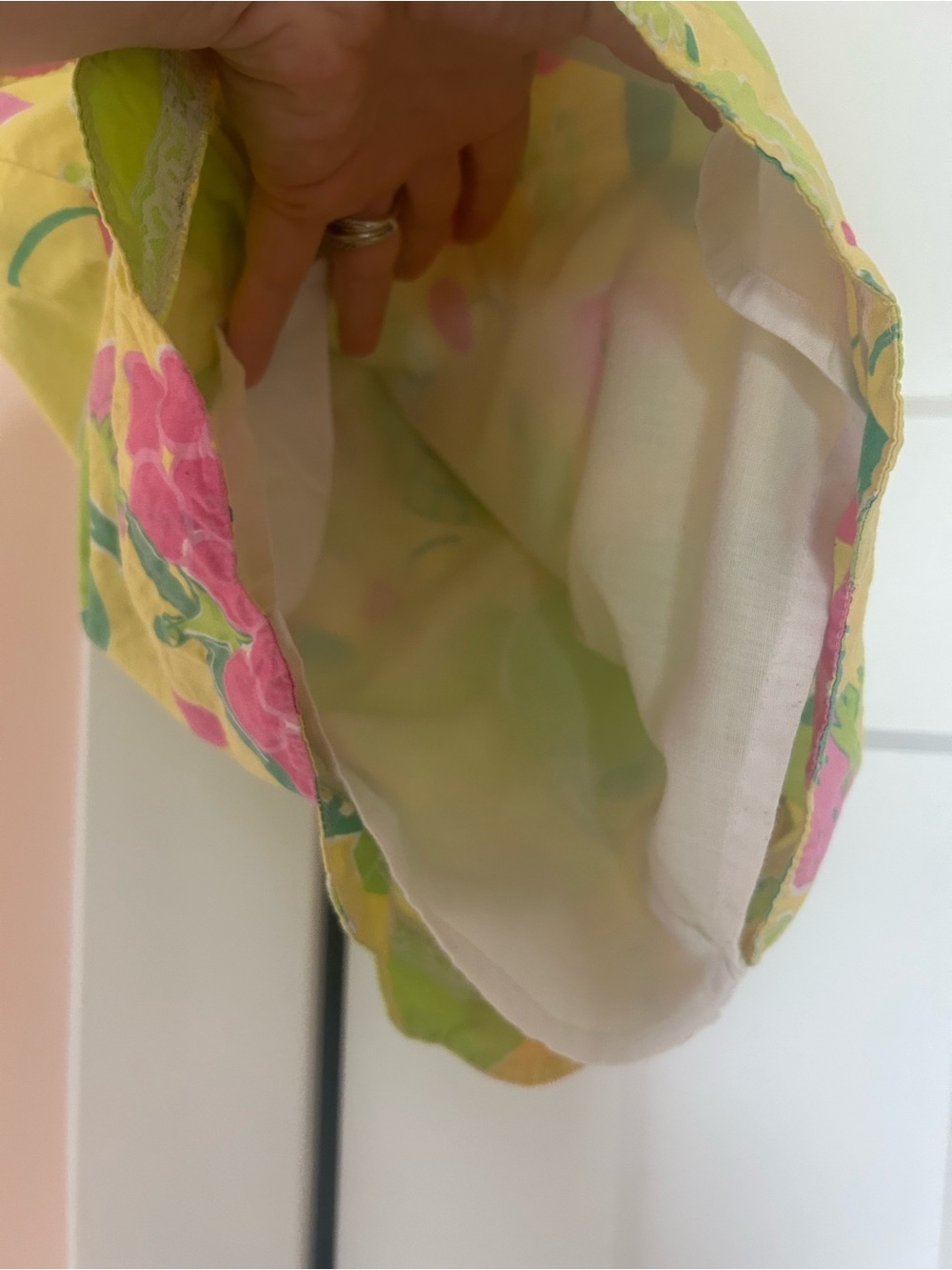 Vintage Lilly Pulitzer Fruit Punch Dress White Label - Picture 3 of 6